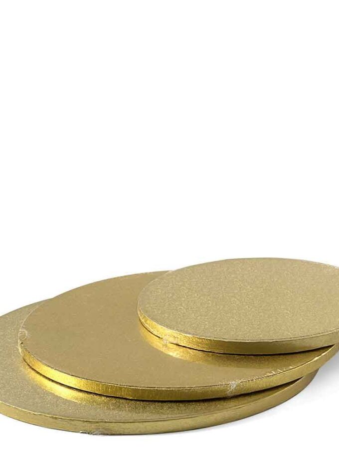 Cake board Oro rotondo