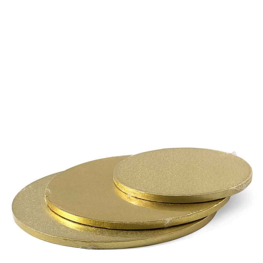 Cake board Oro rotondo
