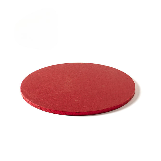 Cake board Rosso Rotondo