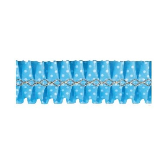 Nastro Girotorta Pois Azzurro