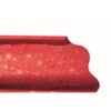 Sottovaso in cellophane Rosso con decoro Natalizio