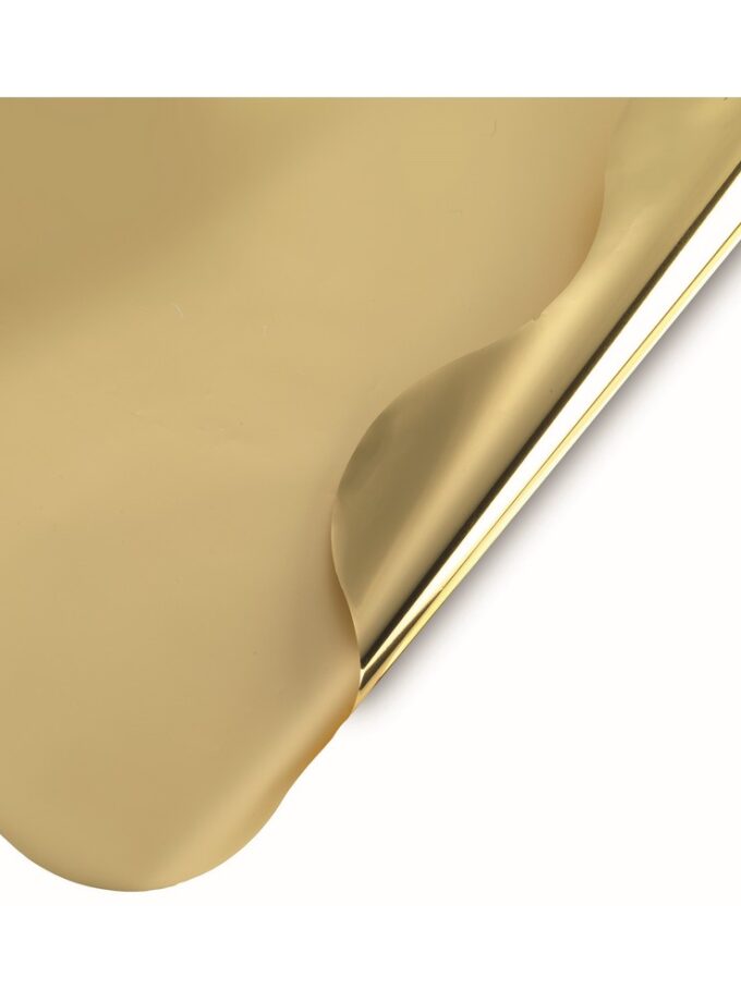 Sottovaso a nuvola in cellophane Oro Metal