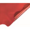 Sottovaso a nuvola in cellophane Rosso Metal