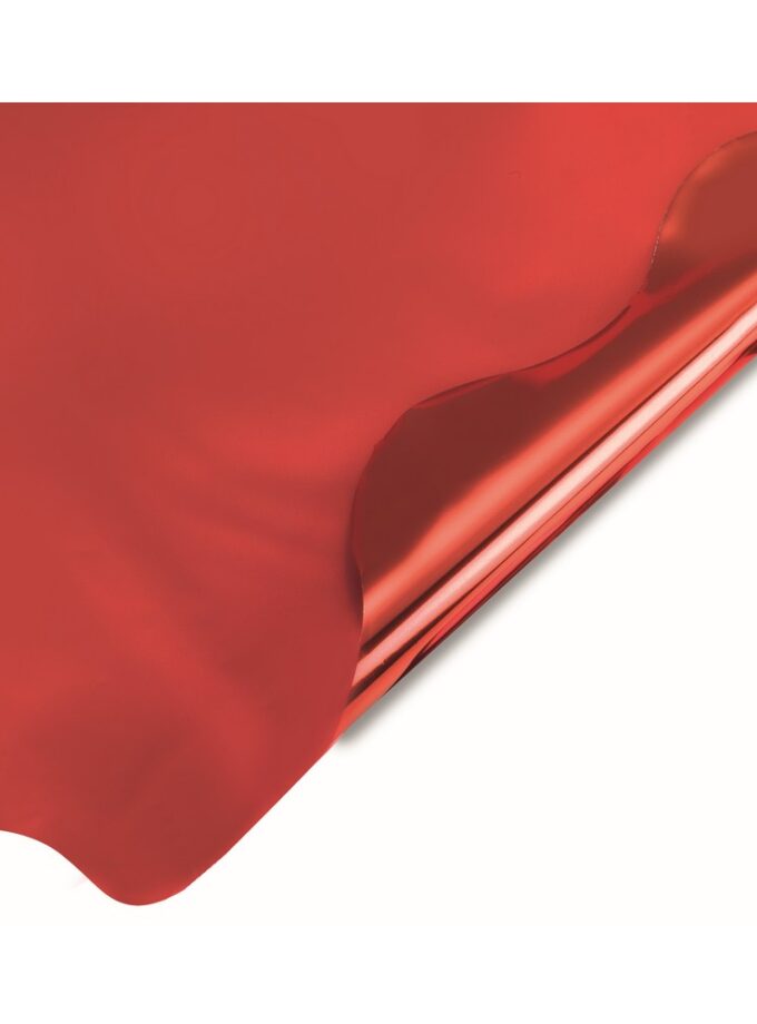 Sottovaso a nuvola in cellophane Rosso Metal