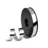 Nastro in polipropilene metallizzato argento