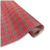 Rotolo carta regalo kraft fantasia Tartan