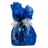 Tondi in Tnt Blu fiocchi di neve