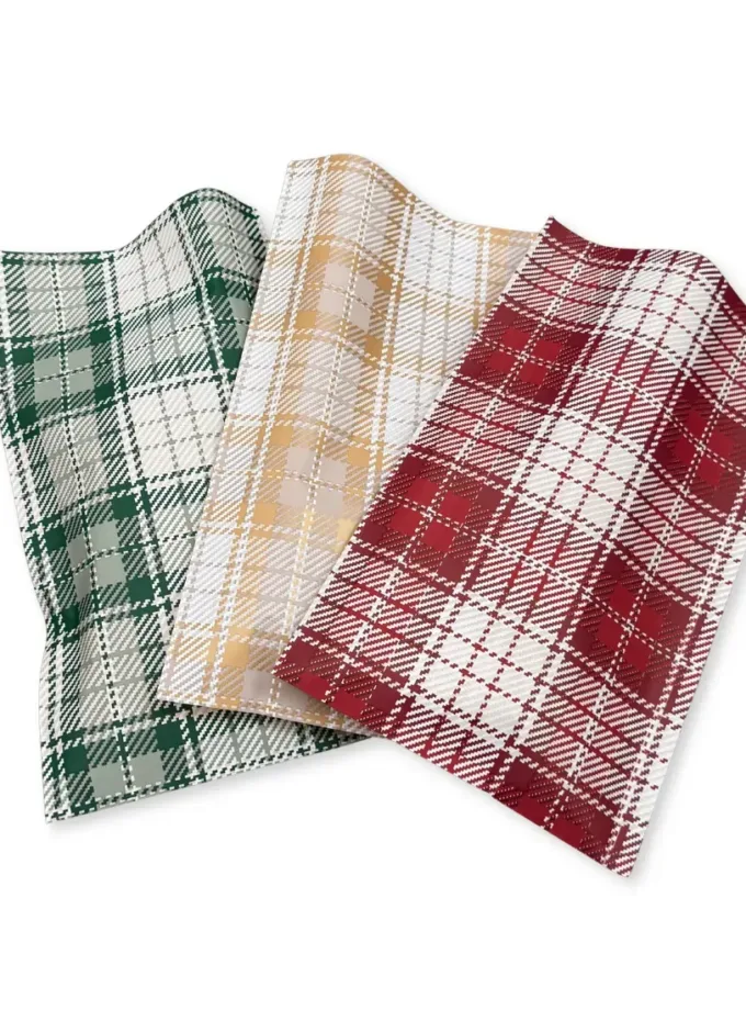 Bustine Regalo in polipropilene fantasia Tartan