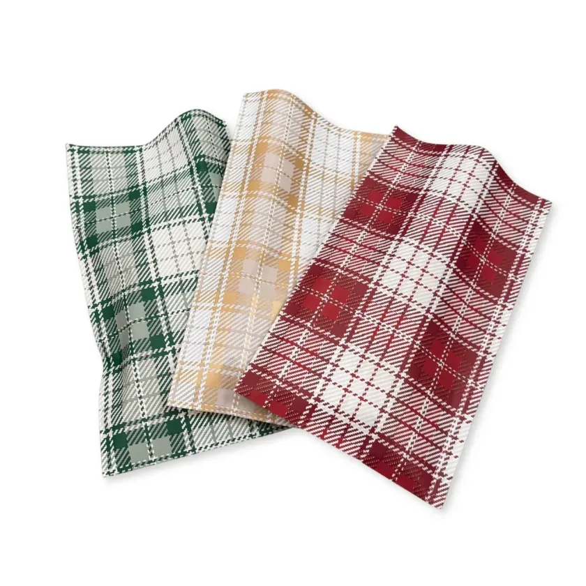 Bustine Regalo in polipropilene fantasia Tartan
