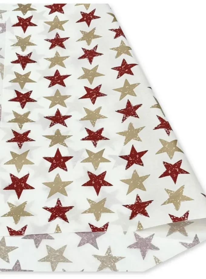 Carta velina bianca Magic Stars 70x100cm