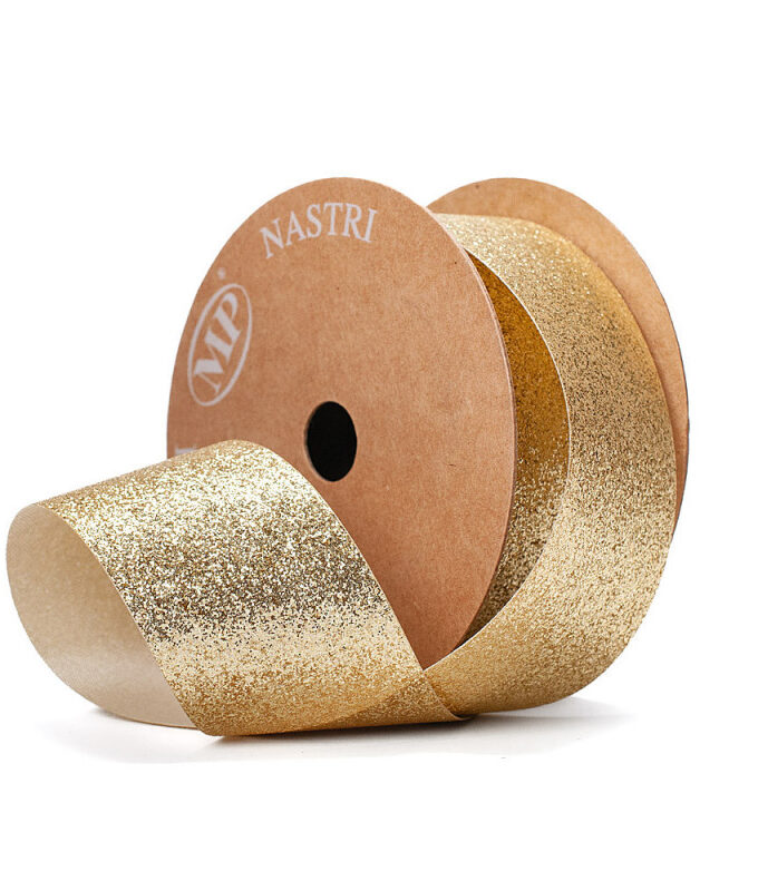Nastro Glitterato Oro