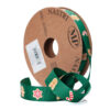 Nastro in Gros Grain verde Christmas Candles