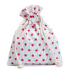 Sacchetti in cotone bianco fantasia Stelline