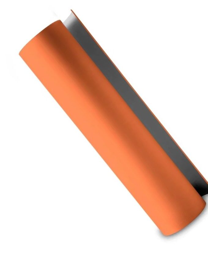 Carta regalo Kraft in rotolo tinta unita Arancione