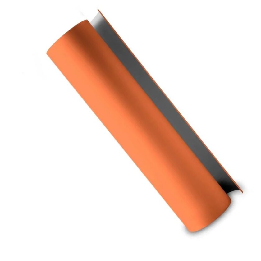 Carta regalo Kraft in rotolo tinta unita Arancione