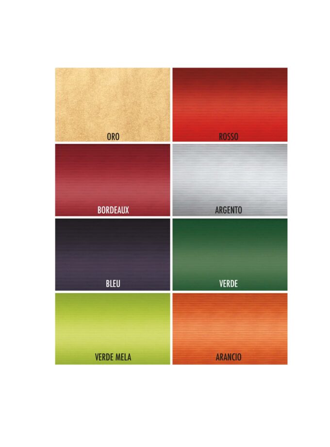 Carta regalo Sealing mix colori 100x140 cm