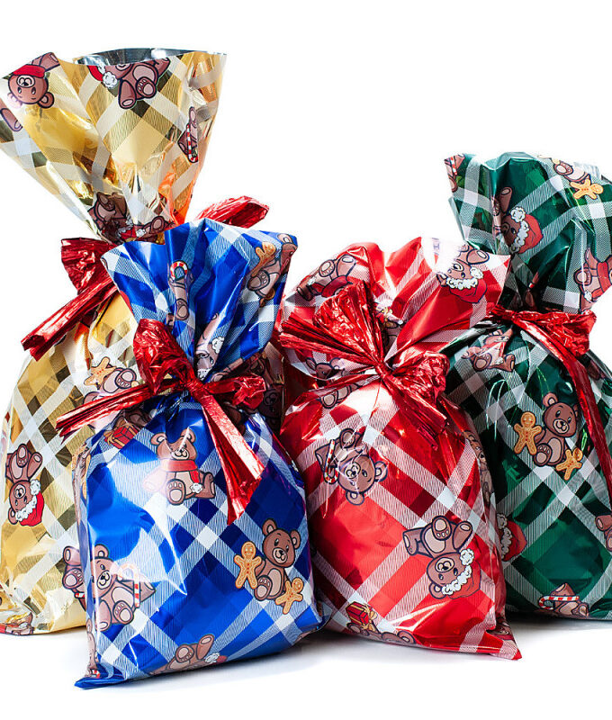 Bustine Regalo con Orsetti colori assortiti