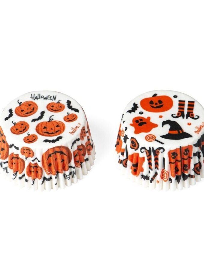 Pirottini in carta fantasia Halloween Zucche