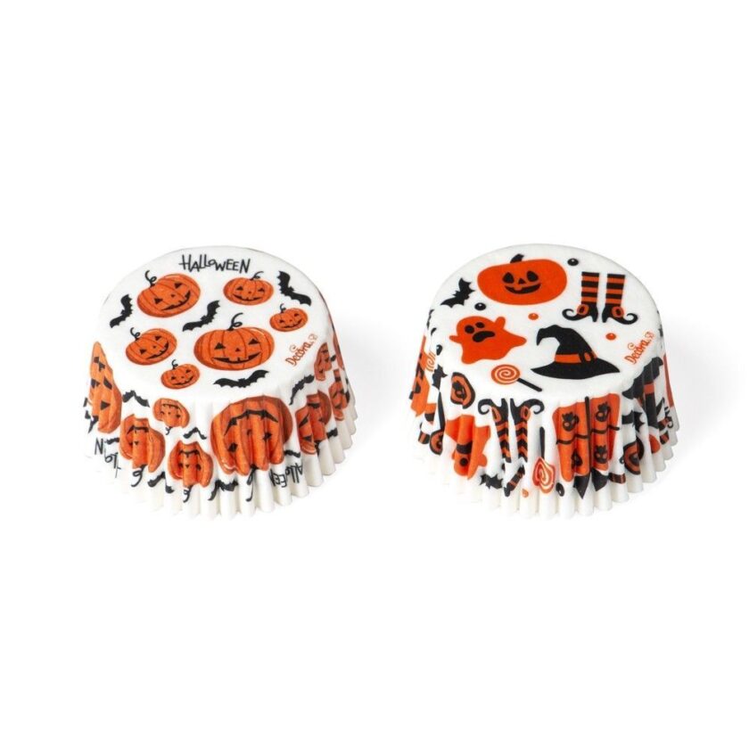 Pirottini in carta fantasia Halloween Zucche