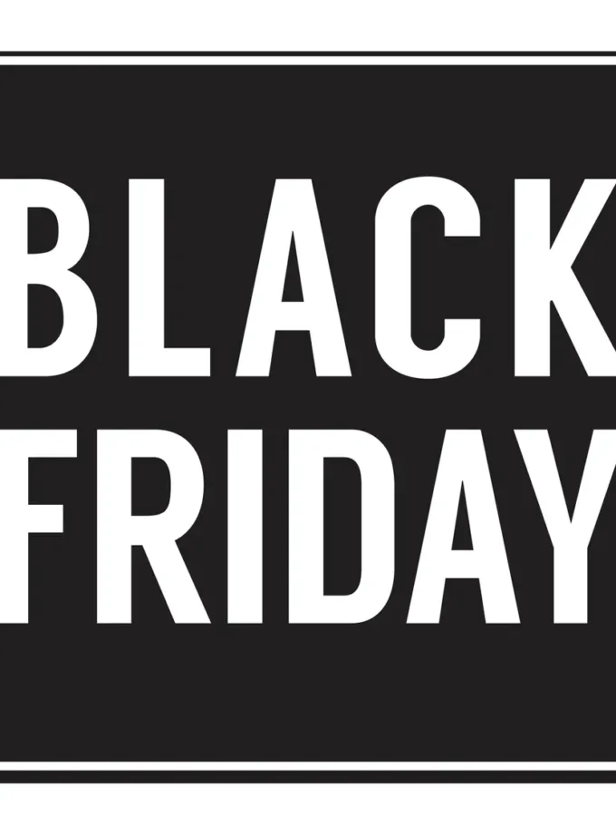 Vetrofania Black Friday