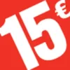 Etichetta Sconto 15 €