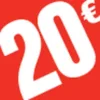 Etichetta Sconto 20 €