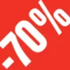 Etichetta Sconto 70%