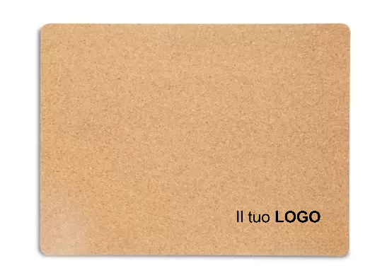 Tovagliette in sughero personalizzate stampa 1 Colore.