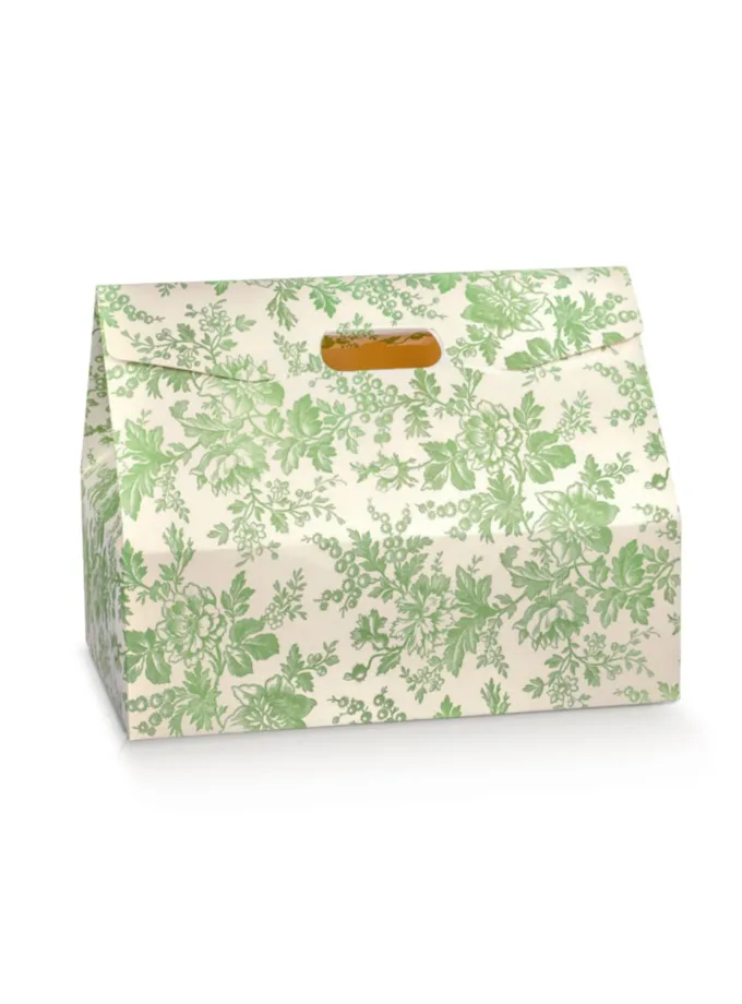 Bauletto Pasquale Porta Colomba fiori verdi