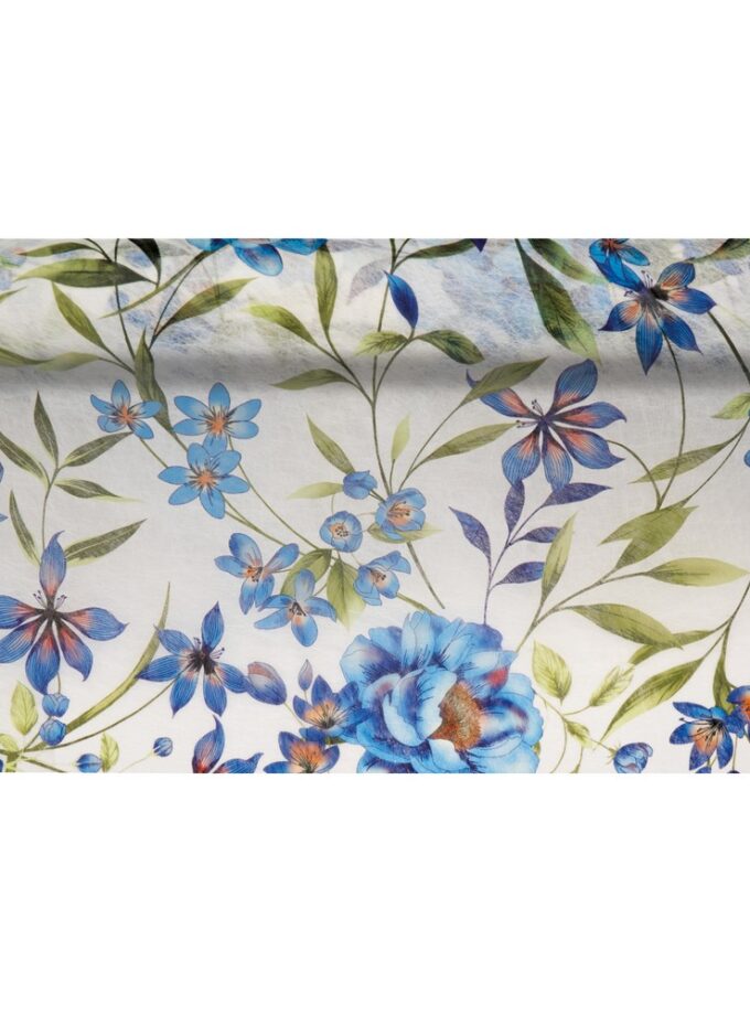 Bobina decofibra fantasia Magnolia blu