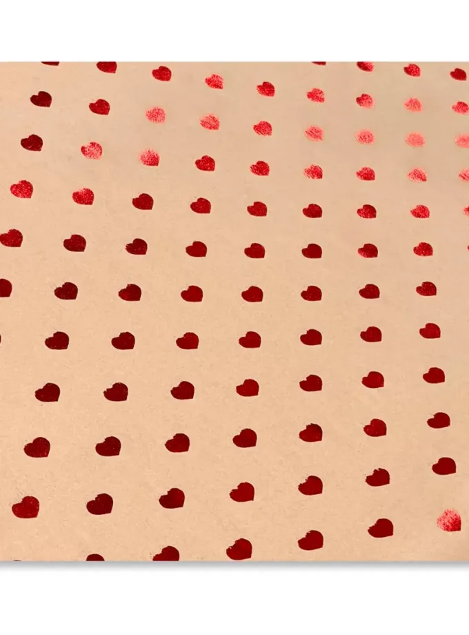 Fogli carta regalo Avana Shiny Hearts