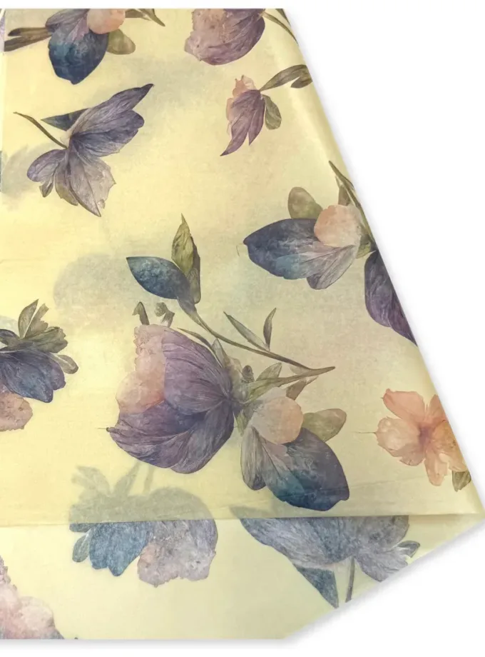 Carta velina fantasia Caravaggio avorio