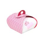 Scatola per dolci monoporzione Rose e Cuori