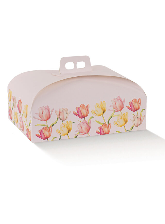 Scatola porta Colomba Tulips