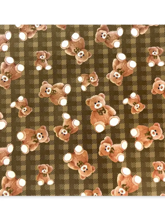 Carta regalo in fogli fantasia Teddy Bears