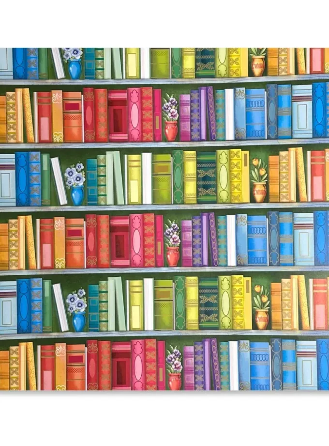 Carta regalo in fogli fantasia Library