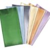 Carta regalo in fogli tinta unita 6 colori metal assortiti
