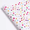 Carta regalo in rotolo fantasia Pois colorati