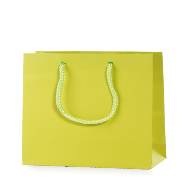 Shopper Portacolomba tinta unita Verde Mela