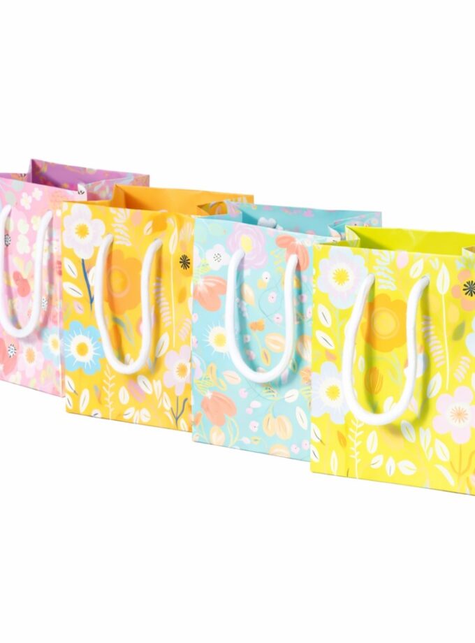 Shopper carta colorate fantasia Floreale Mix