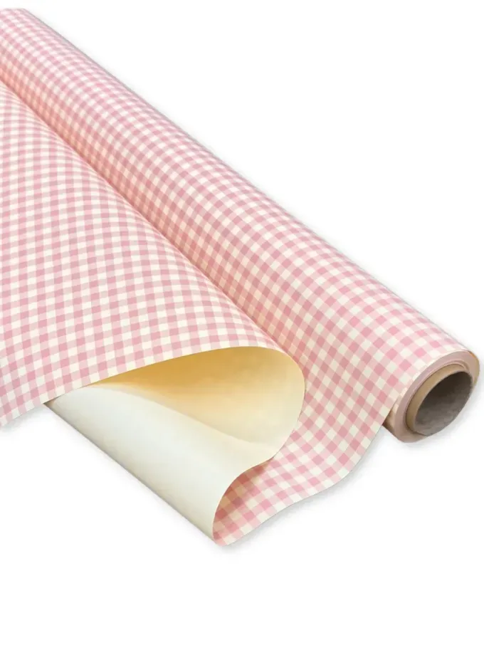 Bobina PPL fantasia quadretti Rosa