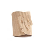 Scatola Onda Avana con Chiusura a Fiocco