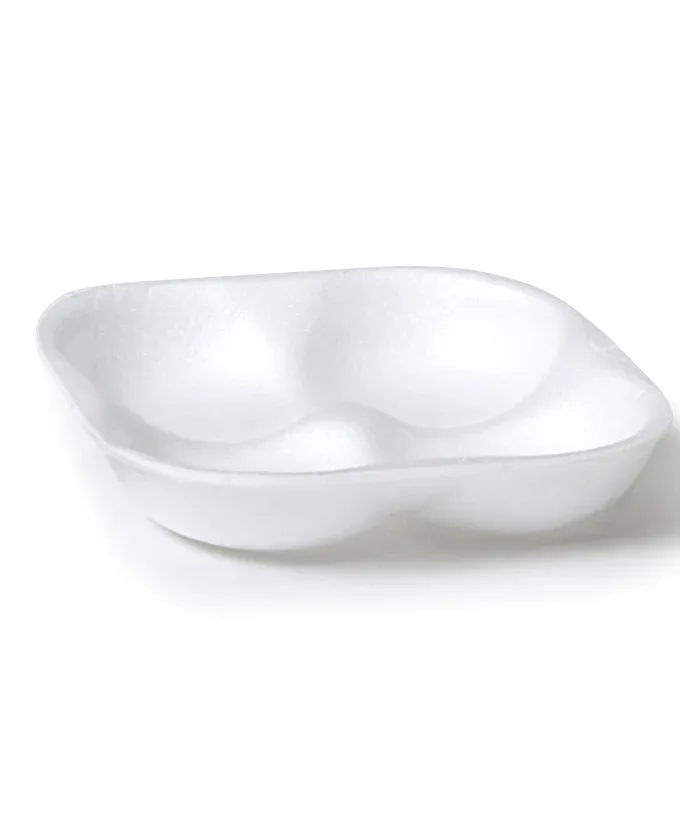 Vaschette per cachi in polistirolo bianco alveolato