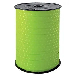 Nastro in polipropilene Verde con piccoli pois