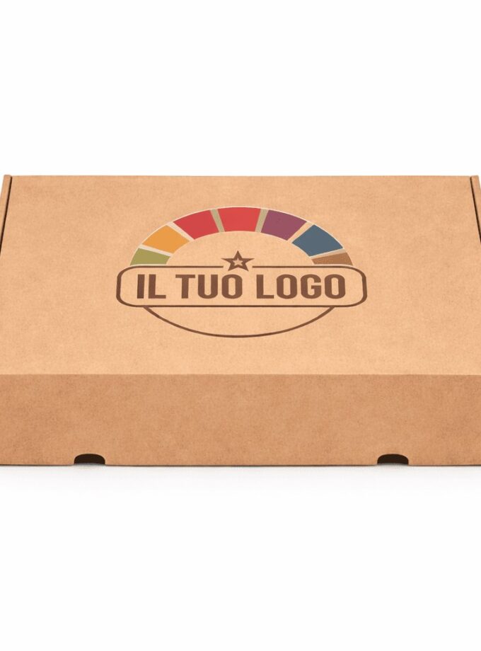 Scatole per e-commerce avana PERSONALIZZATE con stampa Digitale