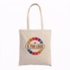 Shopper in cotone naturale PERSONALIZZATE con stampa a Colori