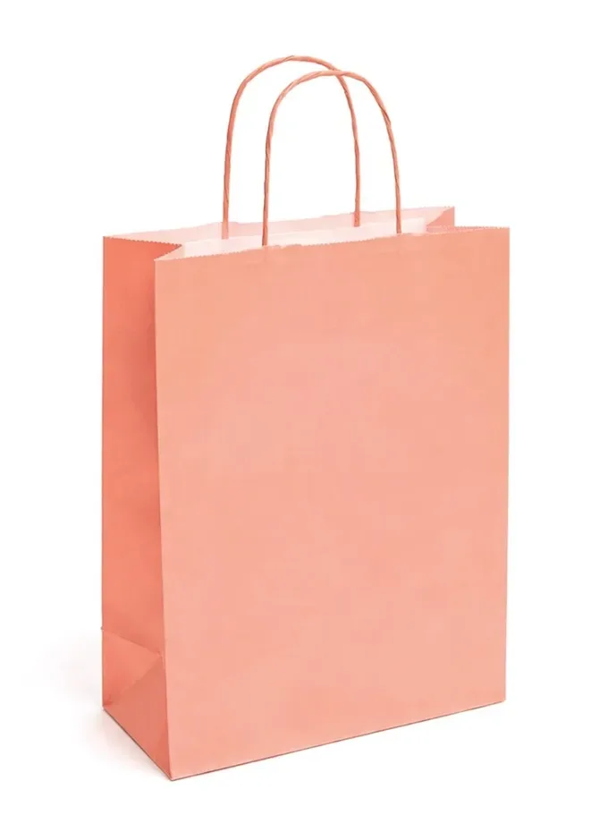 Shopper carta kraft Pesca con maniglia ritorta