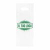 Shopper in plastica Bianche per Bottiglie PERSONALIZZATE