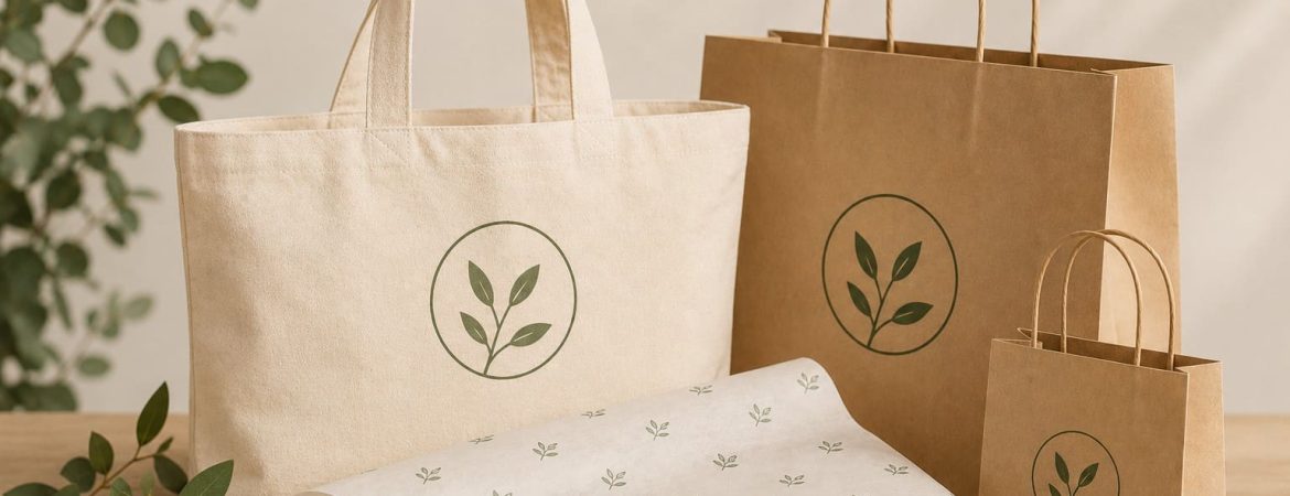 Confezioni e packaging ecosostenibile per i negozi 