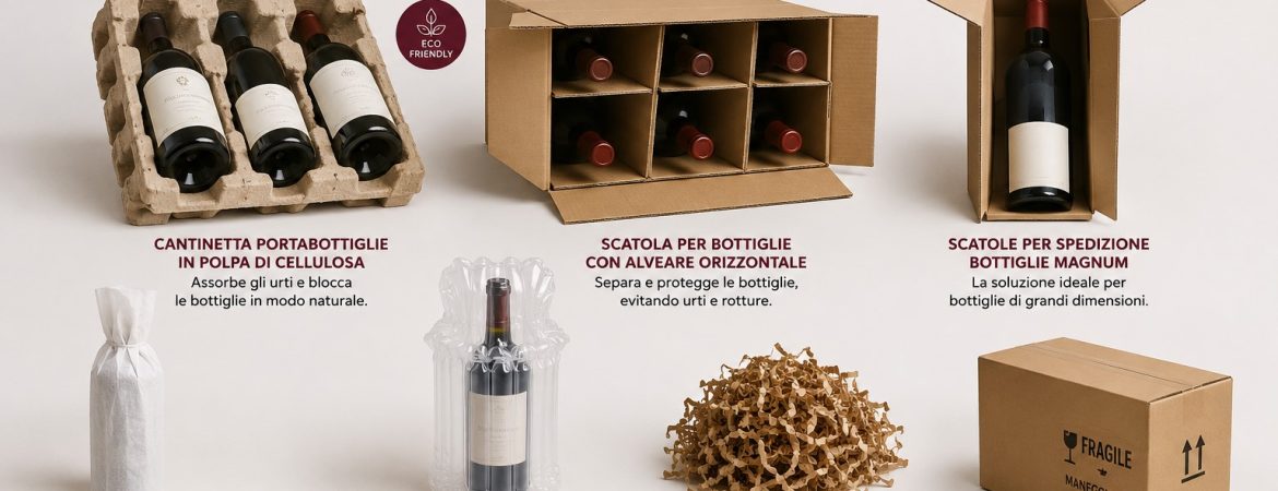 Come spedire e imballare in sicurezza le bottiglie di vino